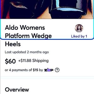 Womenswear platform shoes in black